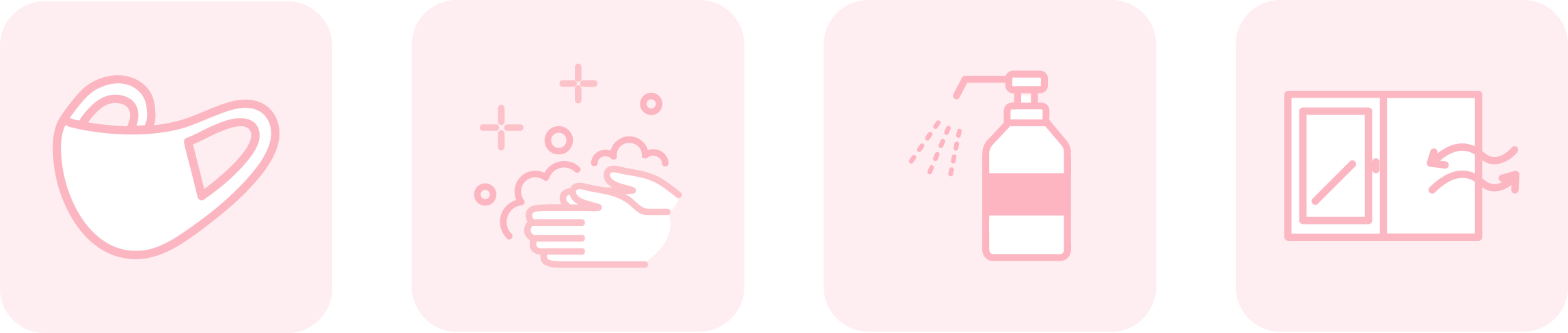 新型コロナウィルス感染拡大防止の対策